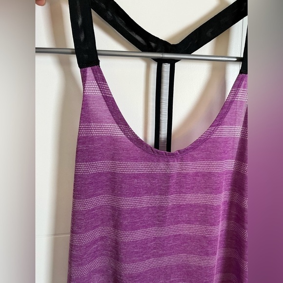 Nike Dri-Fit Open Back Loose Tank Striped - Picture 5 of 7